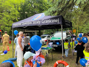 Funkcjonariusze MOSG podczas Dnia Dziecka Fot. MOSG Funkcjonariusze MOSG podczas Dnia Dziecka Fot. MOSG
