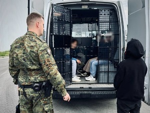 Ogólnopolskie działania Straży Granicznej i Policji. Fot. MOSG Ogólnopolskie działania Straży Granicznej i Policji. Fot. MOSG