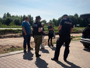 Ogólnopolskie działania Straży Granicznej i Policji. Fot. MOSG Ogólnopolskie działania Straży Granicznej i Policji. Fot. MOSG
