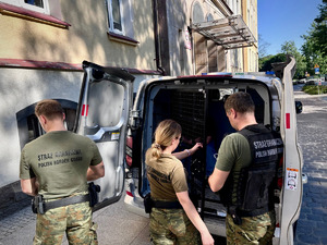 Poszukiwany czerwoną notą Interpolu Kolumbijczyk zatrzymany w Słupsku. Fot. PSG w Ustce Poszukiwany czerwoną notą Interpolu Kolumbijczyk zatrzymany w Słupsku. Fot. PSG w Ustce