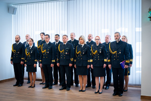 Ślubowanie nowych funkcjnariuszy w MOSG. Fot. Julia Kolka WOiP MOSG Ślubowanie nowych funkcjnariuszy w MOSG. Fot. Julia Kolka WOiP MOSG