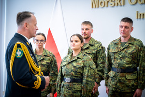 Ślubowanie nowych funkcjnariuszy w MOSG. Fot. Julia Kolka WOiP MOSG Ślubowanie nowych funkcjnariuszy w MOSG. Fot. Julia Kolka WOiP MOSG