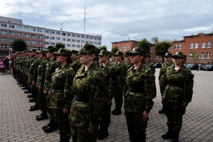 Ślubowanie nowych funkcjonariuszy w MOSG. Fot. J. Kolka Ślubowanie nowych funkcjonariuszy w MOSG. Fot. J. Kolka